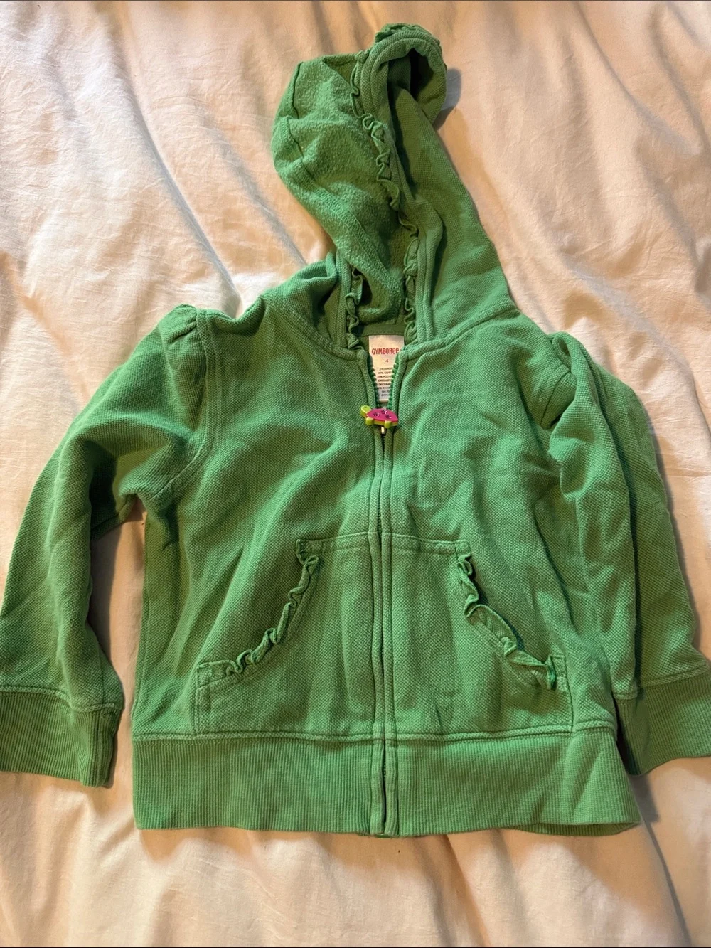 Gymboree Girls Green Jacket & Cardigan Set